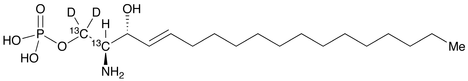 D-erythro-Sphingosine-1-phosphate-13C2,D2