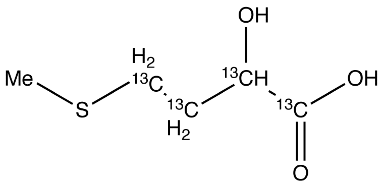 DL-2-Hydroxy-4-(methylthio)butanoic Acid-13C4