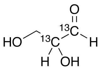 DL-Glyceraldehyde-1,2-13C2