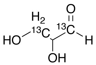 DL-Glyceraldehyde-1,3-13C2 (~ 0.1M Solution)