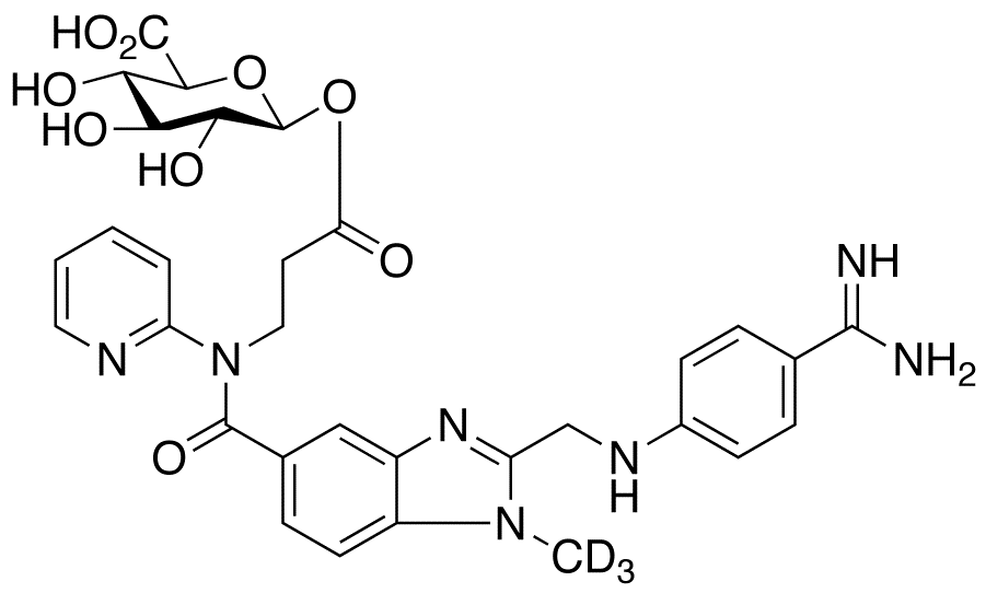 Dabigatran Acyl-β-D-Glucuronide-d3