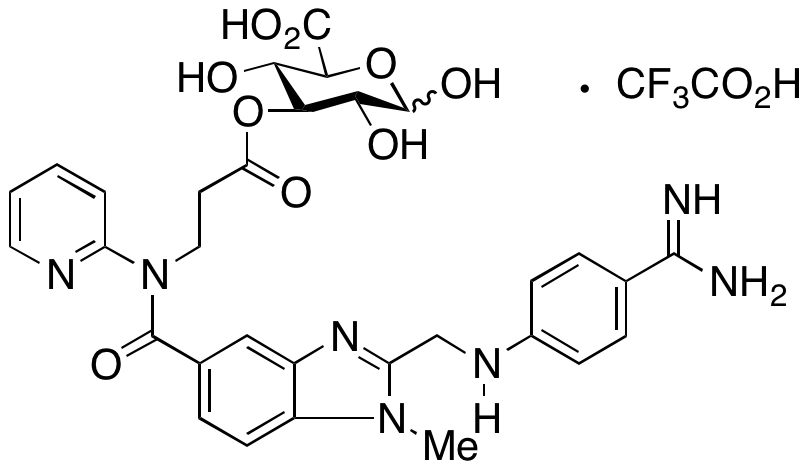 Dabigatran Acyl-O3-D-Glucuronide Trifluoroacetic Acid Salt