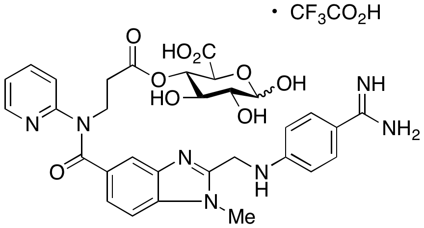 Dabigatran Acyl-O4-D-Glucuronide Trifluoroacetic Acid Salt