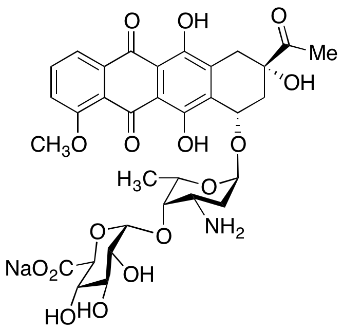 Daunorubicin 4’-O-α-D-Glucoside Sodium Salt