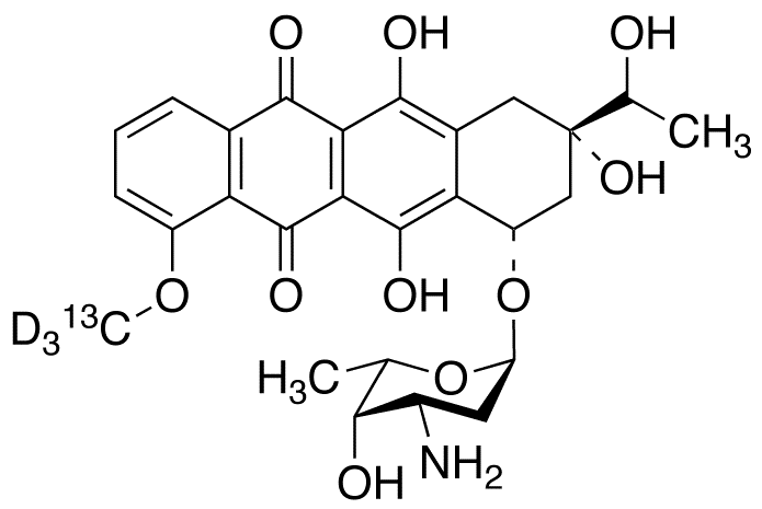 Daunorubicinol-13C,d3 (mixture of diastereomers)