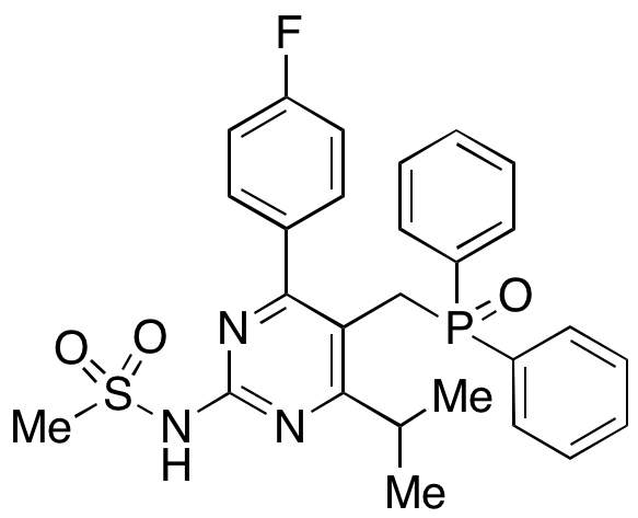 De((3,5-dihydroxyhept-6-enoic Acid)N-methyl) Diphenylphosphinyl Rosuvastatin