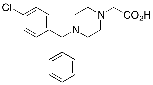 De(carboxymethoxy) Cetirizine Acetic Acid