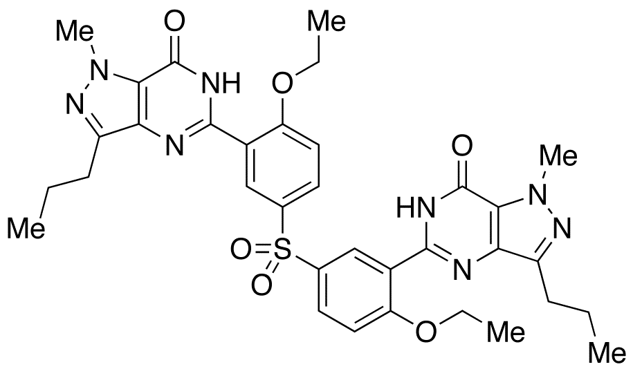 De(methypiperazinyl) Sildenafil Dimer Impurity