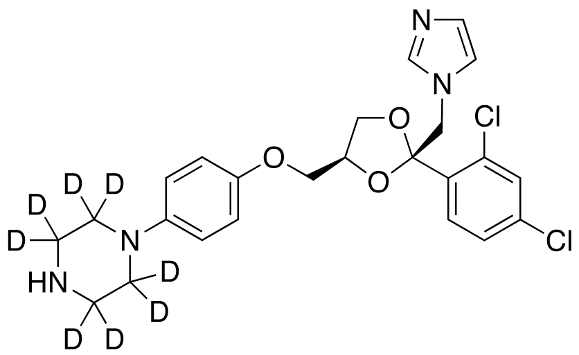 Deacetyl Ketoconazole-d8