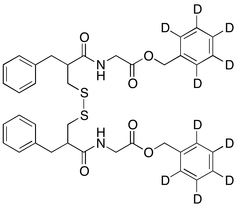 Deacetyl Racecadotril Disulfide-d10