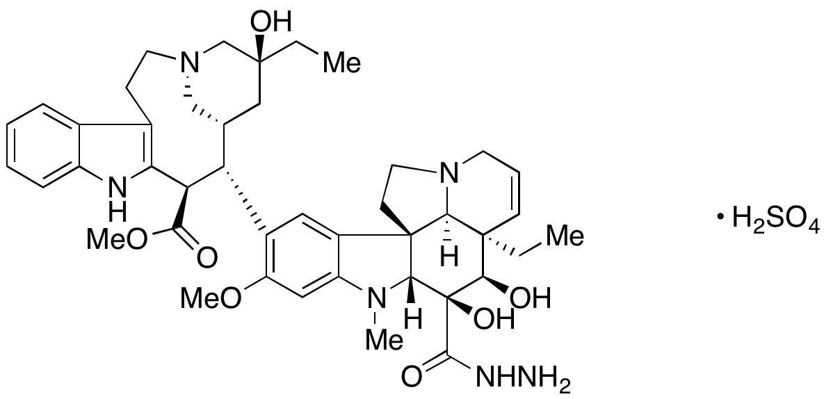 Deacetylvinblastine Hydrazide Sulfate Salt