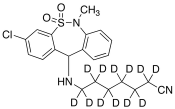 Decarboxy Tianeptine-d12 Nitrile