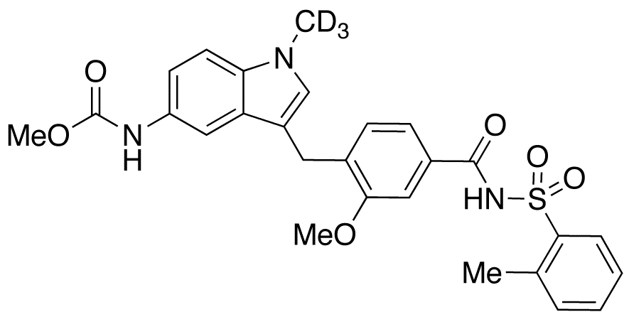 Decyclopentyl Zafirlukast-d3 Methyl Ester