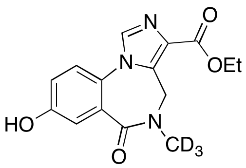 Defluoro 8-Hydroxy Flumazenil-D3 (Impurity)