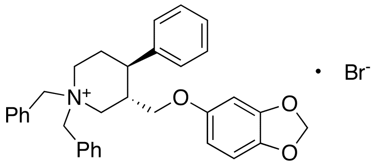 Defluoro N,N-Dibenzyl Paroxetine Bromide