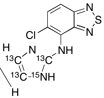 Dehydro Tizanidine-13C3, 15N