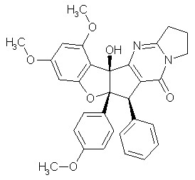 Dehydroaglaiastatin