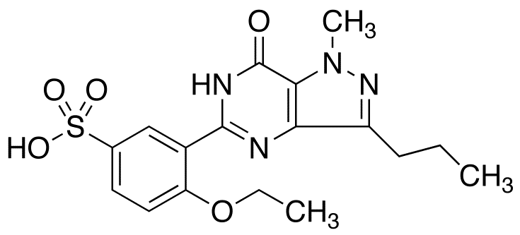 Demethylpiperazinyl Sildenafil Sulfonic Acid