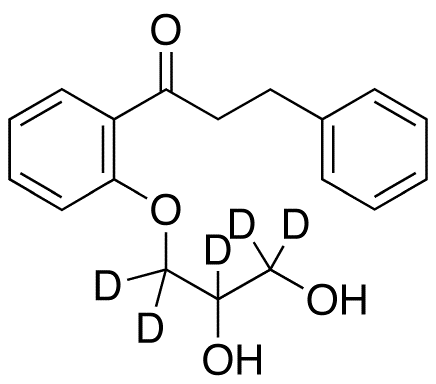 Depropylamino Hydroxy Propafenone-d5