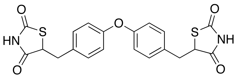 Des[(5-ethyl-2-pyridinyl)ethyl] Pioglitazone Dimer Ether Impurity