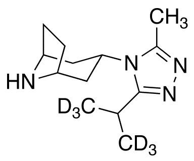 Des[1-(4,4-difluorocyclohexanecarboxamido)-1-phenylpropyl] Maraviroc-d6