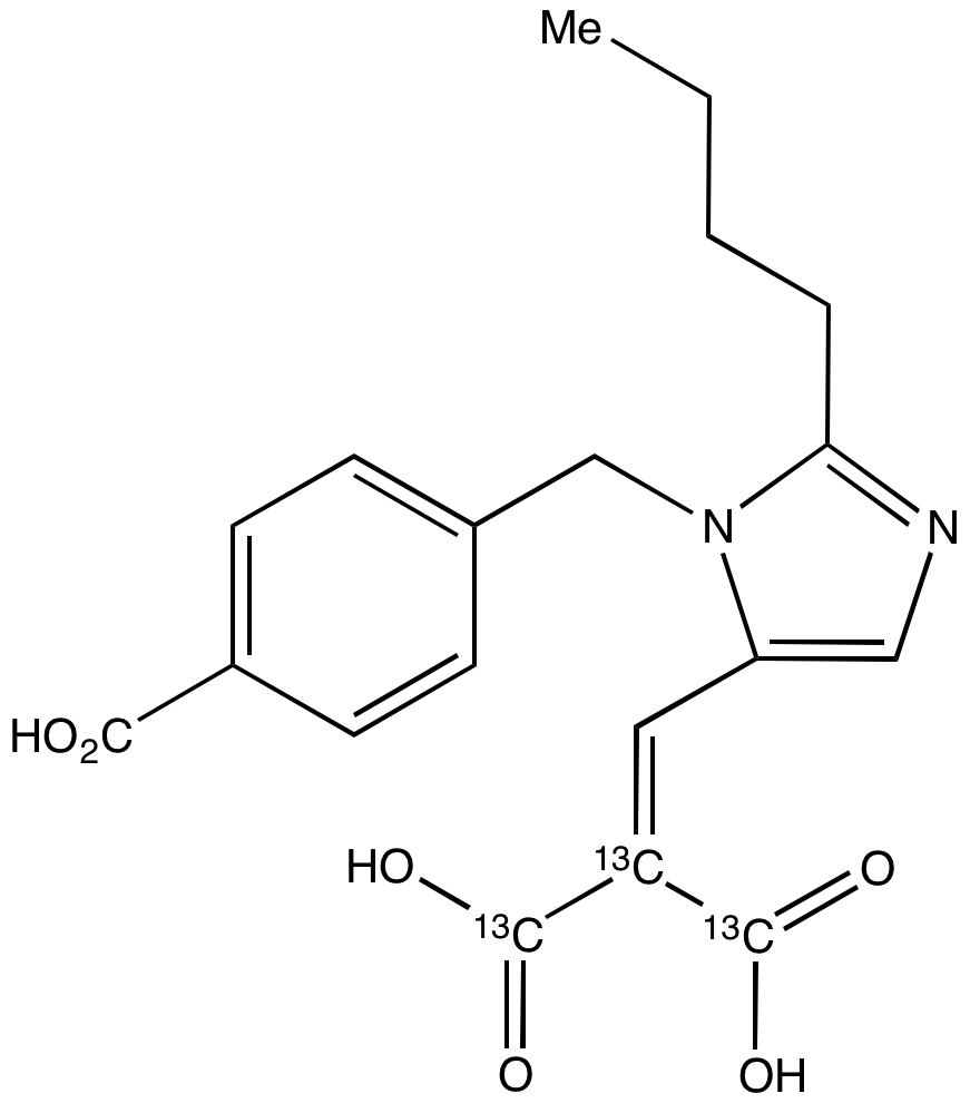 Des[2-(2-thienylmethyl)] Eprosartan-2-carboxylic Acid-13C3