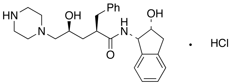 Des(3-pyridylmethyl tert-Butylaminocarbonyl) Indinavir Hydrochloride