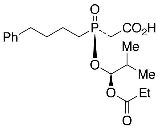 Des(4-cyclohexyl-L-proline) Fosinopril Acetic Acid