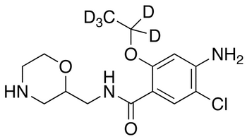 Des-4-fluorobenzyl Mosapride-d5