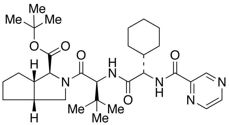 Des[N-[(1S)-1-[2-(cyclopropylamino)-2-oxoacetyl]butyl]carboxamido] 1-tert-Butyloxycarbonyl Telaprevir