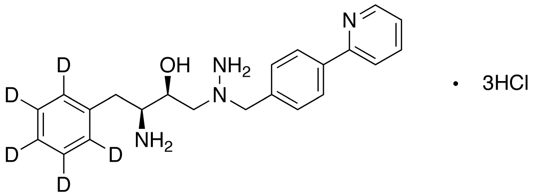 Des-N-(methoxycarbonyl)-L-tert-leucine Atazanavir-d5 Trihydrochloride