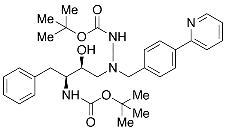 Des-N-(methoxycarbonyl)-L-tert-leucine Bis-Boc Atazanavir