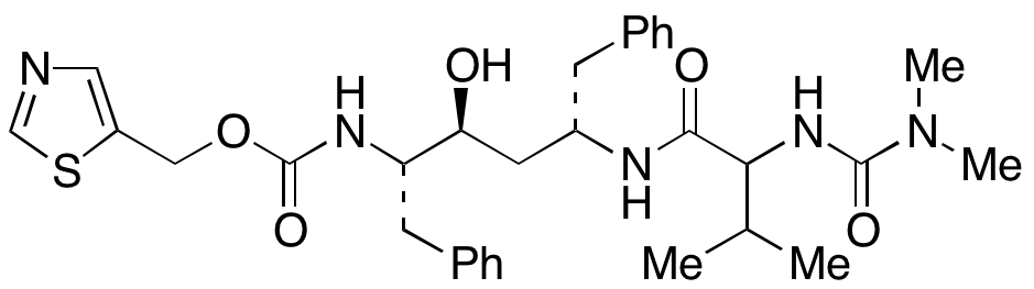 Des(isopropylthiazolyl)-N-methyl Ritonavir