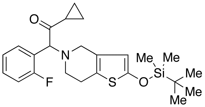 Desacetyl 2-O-tert-Butyldimethylsilyl Prasugrel