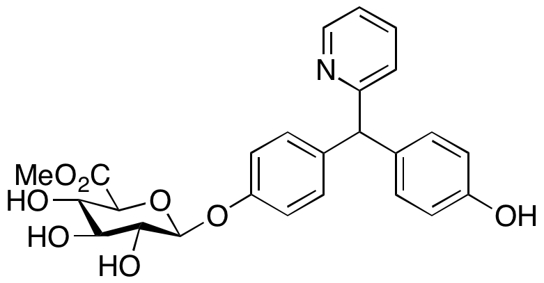 Desacetyl Bisacodyl β-D-Glucuronide Methyl Ester