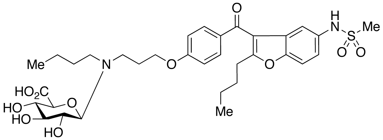 Desbutyl Dronedarone N-ß-D-Glucuronide