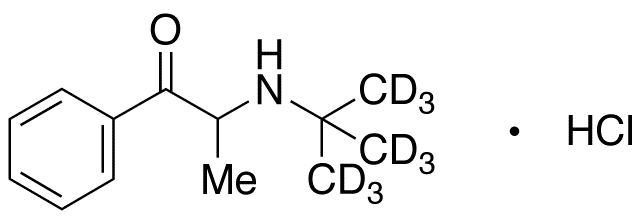 Deschloro Bupropion-d9 Hydrochloride