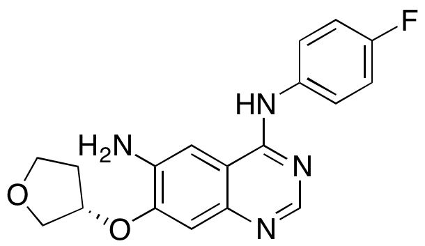 Deschloro-N-des(4-dimethylamino-2-en-1-oxo)butyl Afatinib