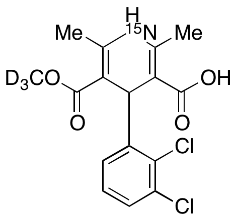 Desethyl Felodipine-d3,15N