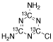 Desethyldesisopropyl Atrazine-13C3