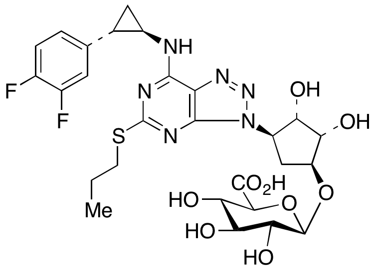 Deshydroxyethoxy Ticagrelor-4’-O-β-D-glucuronide