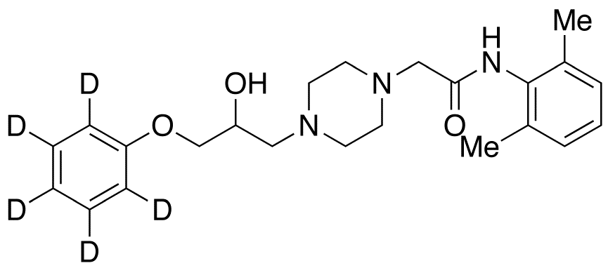 Desmethoxy Ranolazine-d5