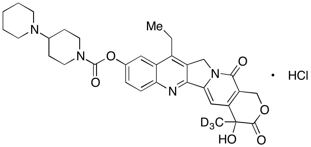 Desmethyl Irinotecan Hydrochloride-d3