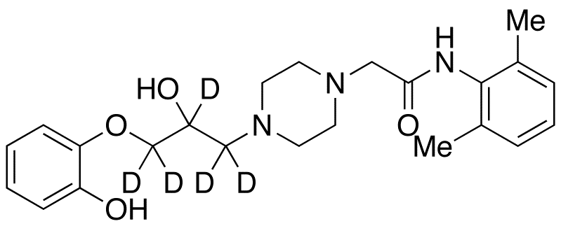 Desmethyl Ranolazine-d5