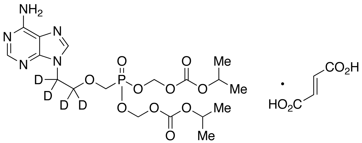 Desmethyl Tenofovir Disoproxil-d4 Fumarate