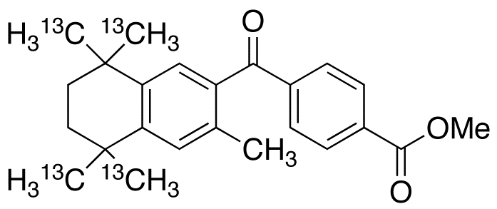 Desmethylene Oxobexarotene-13C4 Methyl Ester