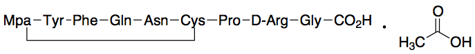 Desmopressin Carboxylic Acid Acetate Salt