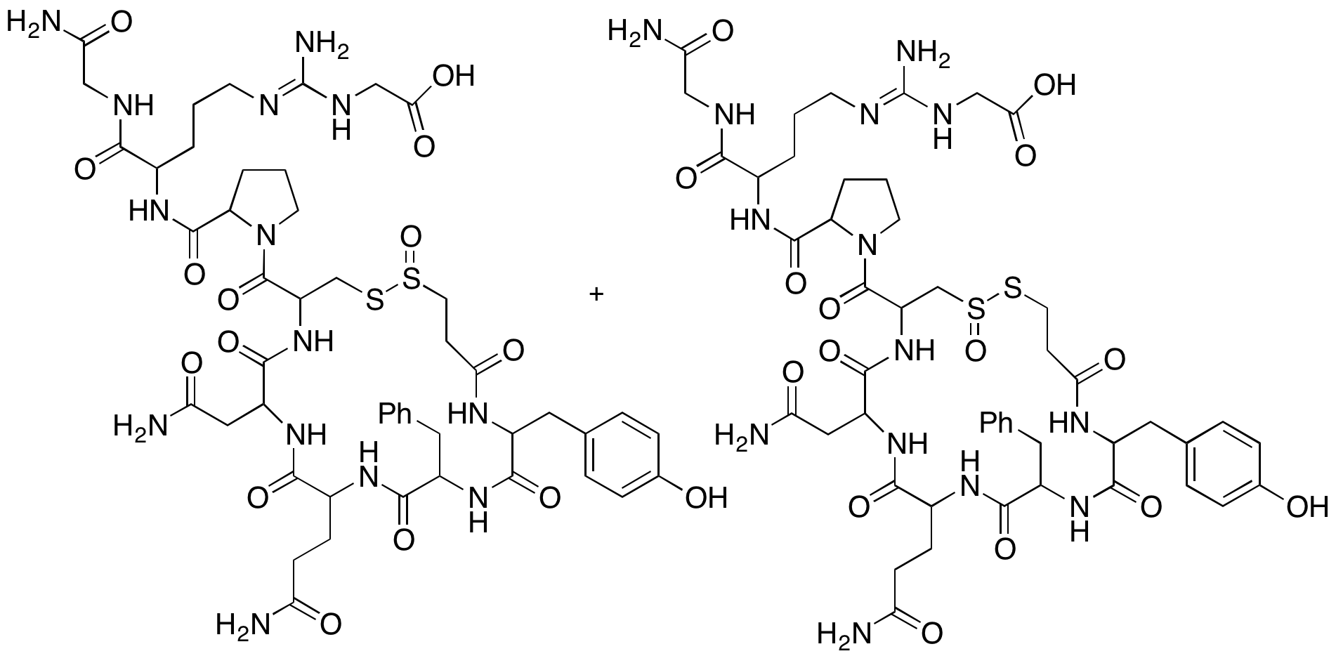 Desmopressin S-sulfoxide Mixture