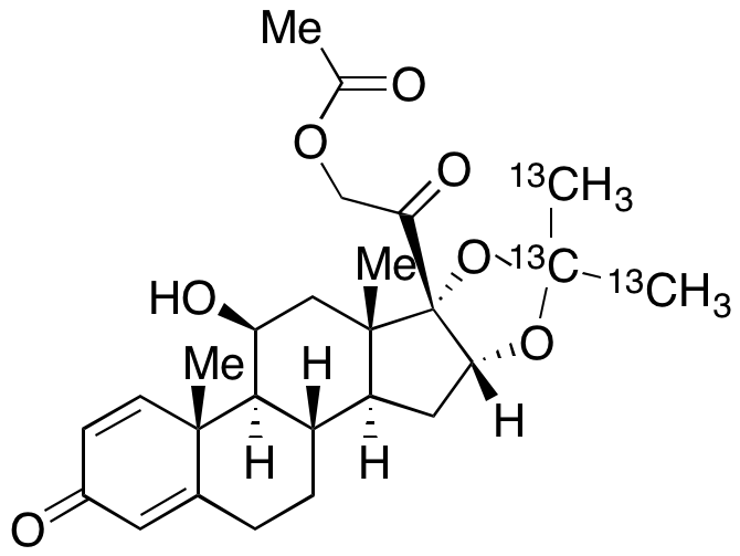 Desonide 21-Acetate-13C3