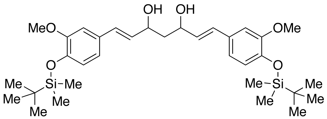 Di-(O-tert-Butyl-dimethylsilyl) 3,5-Dihydroxycurcumin